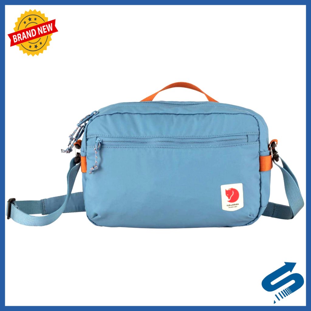 Unisex Crossbody Bag With Adjustable Strap, Water-Resistant Polyester, 4 Pockets